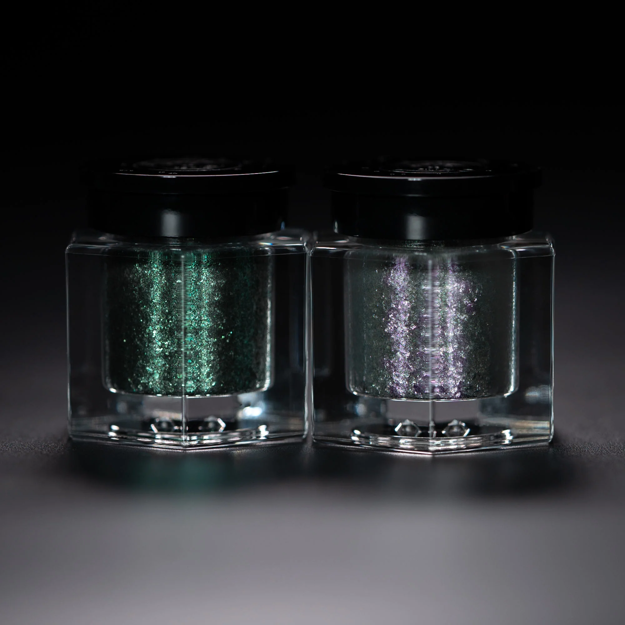 Crystalline Matter Eye Soot Duo: Serpentine + Alexandrite - Image 2